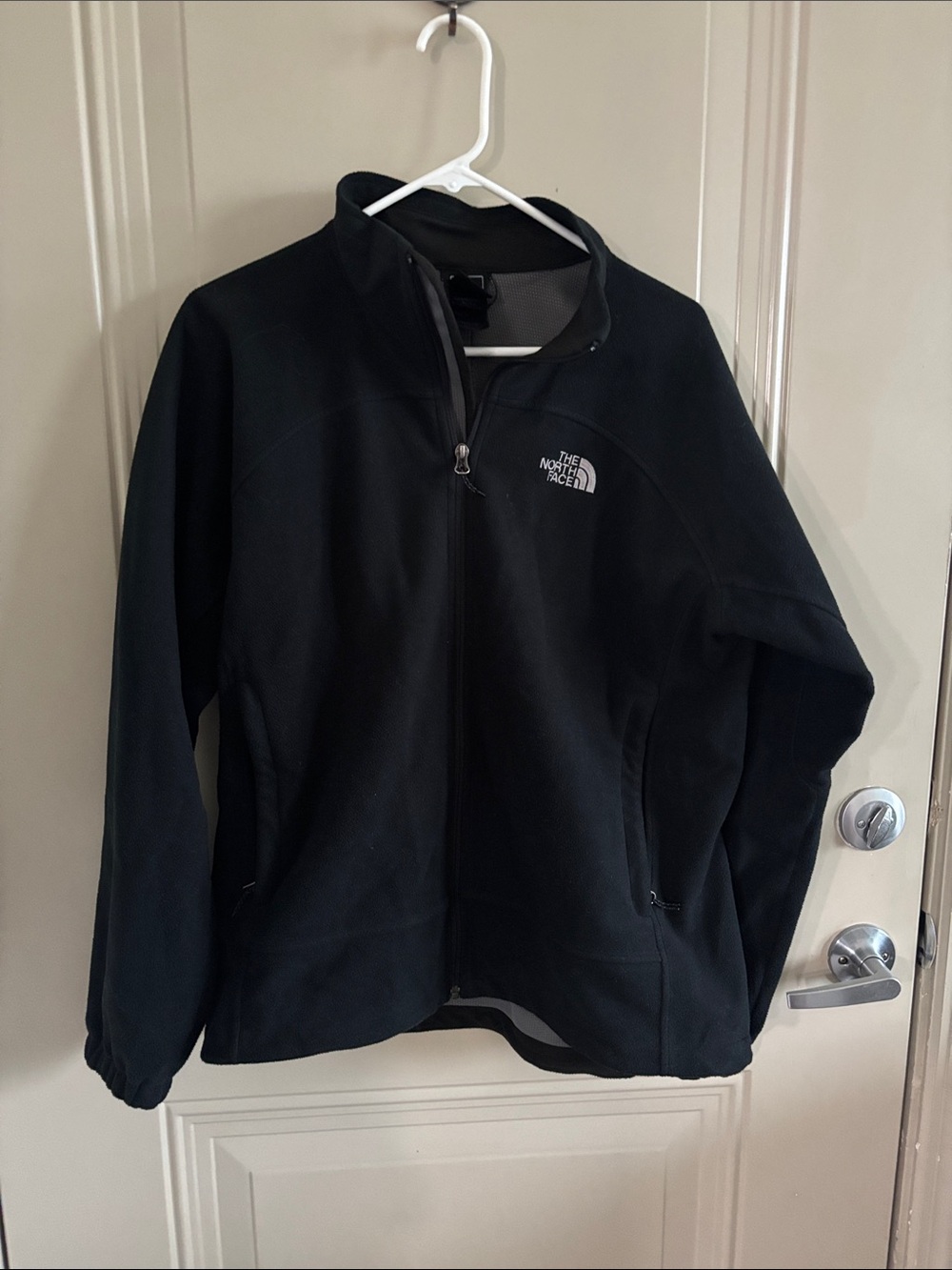 The North Face Black Zip-Up Fleece Jacket